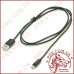 USB кабель Aspor-A103 micro Econom пак 2.1A/ 1,2м-чорний