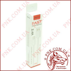 USB КАБЕЛЬ ASPOR A106 IPHONE 5/6, 2.1A/ 1.2М