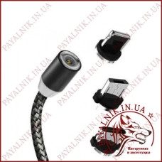 USB КАБЕЛЬ ASPOR MAGNETIC 360 LIGHTNING, 1М/2.1A USB КАБЕЛЬ ASPOR MAGNETIC 360 LIGHTNING, 1М/2.1A