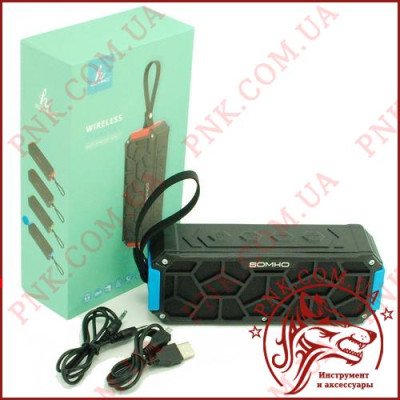 Bluetooth Колонка SOMHO S308 BLACK-BLUE