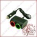 Автомобільний розгалужувач прикурювача Olesson 1631 (120W, 2 гнізда 12v/24v, USB, підсвічування)