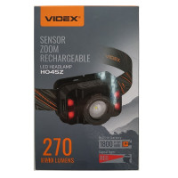 Ліхтарик налобний Videx VLF-H045Z 270Lm 5000K