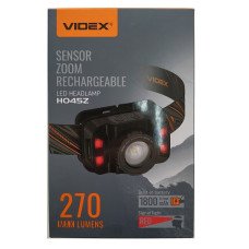 Ліхтарик налобний Videx VLF-H045Z 270Lm 5000K Ліхтарик налобний Videx VLF-H045Z 270Lm 5000K