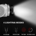 Ліхтарик налобний X-Balog від Li-on 18650 BL-T068 зарядка від Micro USB + сенсор + червоне світло