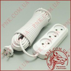 Подовжувач мережі SVITTEX SV-008-10 10м, 3 розетки, 2.2кВт