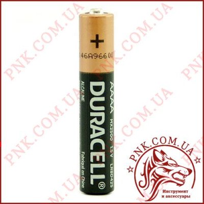 Батарейка DURACELL 1.5V, AAAA, 25A-U2 alkaline