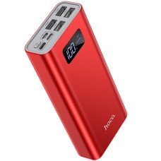Портативна батарея HOCO J46A алюмінієвий корпус Power bank 20000mah red Портативна батарея HOCO J46A алюмінієвий корпус Power bank 20000mah red