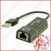 Адаптор ETHERNET USB 2.0 (USB-8Р8С) з кабелем, чорний