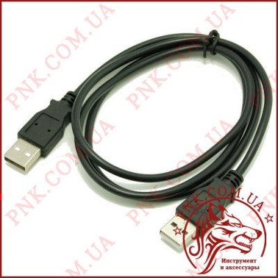 Кабель USB-USB, штекери, 1.0 метр