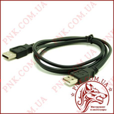 Кабель USB-USB, штекери, 1.0 метр