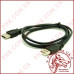 Кабель USB-USB, штекери, 1.0 метр