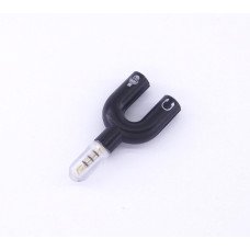 Перехідник mini jack 3.5mm на 2 гнізда під mini jack 3.5mm (навушники - мікрофон) (KY-148) Перехідник mini jack 3.5mm на 2 гнізда під mini jack 3.5mm (навушники - мікрофон) (KY-148)