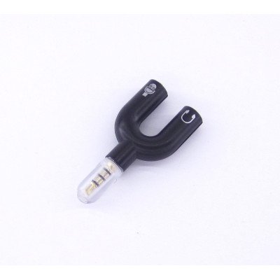 Перехідник mini jack 3.5mm на 2 гнізда під mini jack 3.5mm (навушники - мікрофон) (KY-148)