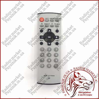 Пульт дистанційного керування для телевізора PANASONIC (модель EUR 7717010) (PH1176) HQ