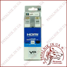 Кабель відео 4K Veron HDMI Cable плоский (1.5m)