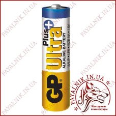 Батарейка GP Ultra Plus alkaline 1.5V LR6 AA (15AUPHM-2S2) луджена