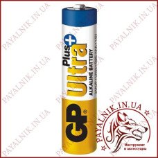 Батарейка GP Ultra Plus alkaline 1.5V LR03 AAA (24AUPHM-2S2) луджена