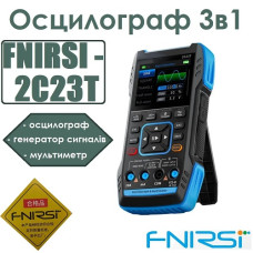 Осциллограф цифровий портативний DSO FNIRSI 2C23T 50МГц Осциллограф цифровий портативний DSO FNIRSI 2C23T 50МГц