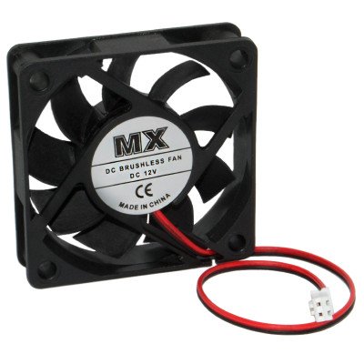 Кулер MX-6015 12V 2 контакти (60*60*15), 0.18A