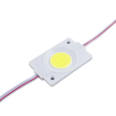 Світлодіодний модуль BRT COB 12V 2.4W, 1 LED (2835) круглийий, білий (6500K)