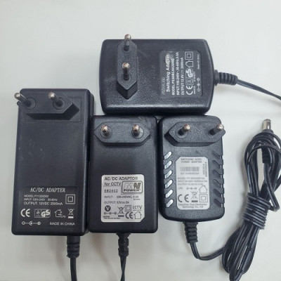 Блок живлення DC 12v 2a (штекер 5.5/2.1мм.) фірмові, корпус асорті