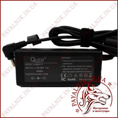 Блок живлення для ноутбука ASUS 19v 3.42a (штекер 5.5/2.5мм)