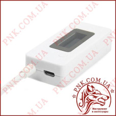 Usb tester, тестер юсб GSM SOURCES GSS-018 DC 3-15V 0.05-3.5A з лічильником 0-19999mah LCD