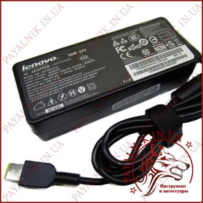 Блок живлення для ноутбука Lenovo 20v 4.5a (штекер USB pin) 2class