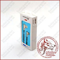 USB to USB Type-C кабель Konfulon S72 (2A, 1 метр, USB штекери 90 °)