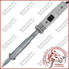 Паяльник 100 Вт ZD-715L, з кнопкою, професійний 100W, 220V, Zhongdi