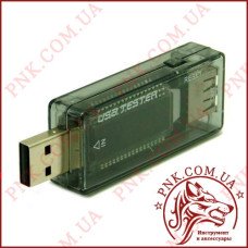 USB тестер KWS-V21 DC 3.5-20V 0-3.3A з лічильником 0-99999mah LCD
