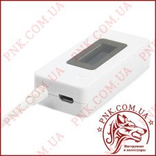 Usb tester, тестер юсб GSM SOURCES GSS-018 DC 3-15V 0.05-3.5A з лічильником 0-19999mah LCD
