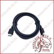Кабель HDMI 2м v1.4 мідь (Польща)