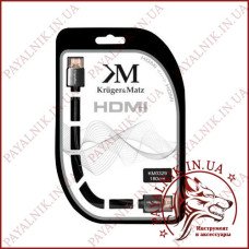 Кабель HDMI 1.8м v1.4 Kruger&Matz Польща (KM0329)