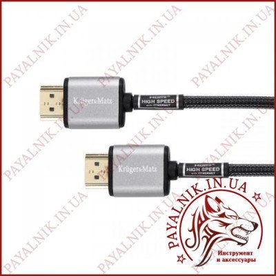 Кабель HDMI 3м v1.4 Kruger&Matz Польща (KM0330)