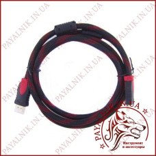 Кабель HDMI 1.5м v1.4 нейлонова обплетення, ферити