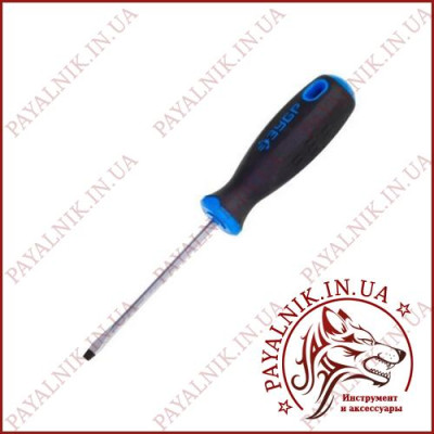 Викрутка ЗУБР SL5.0*100мм (Cr-V) (51-54 HRC)
