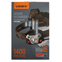 Ліхтарик налобний Videx VLF-H056 1400Lm 6500K