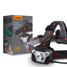 Ліхтарик налобний Videx VLF-H056 1400Lm 6500K