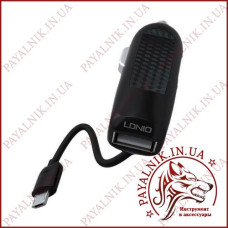 Автомобільне зарядне LDNIO USB 3.1A (DL-C25)