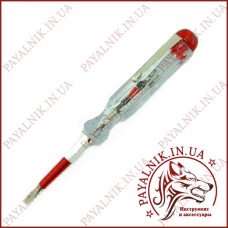 Викрутка індикатор напруги, пробник 100-250V активна, з дзвінкою ланцюга (довжина 15см.) Викрутка індикатор напруги, пробник 100-250V активна, з дзвінкою ланцюга (довжина 15см.)