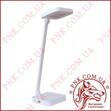 Лампа світильник настільний LED 8W сенсор, диммер, рівні яскравості, USB TL-08W білий