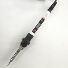 Паяльник з LED дисплеєм та регулюванням температури 60W, 200-480°C, керамічний нагрівач ZG-918