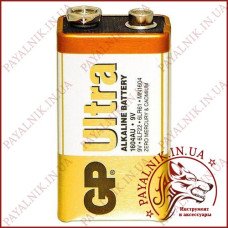 Батарейка 9v Gp Ultra alkaline (крона)