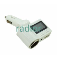 ФМ Модулятор Mobiking № T728-D (MicroSD, USB, Aux in, Charger Socket)