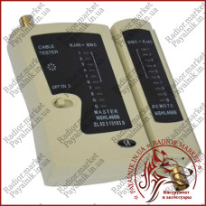 Кабельний тестер кручений пари + BNC, NS-488