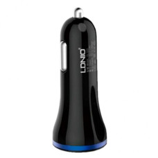 Автомобільне зарядне LDNIO 2 USB 3.1A (C23)