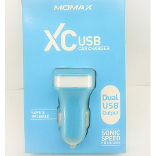 Автомобільне зарядне Momax 2 USB XC-2