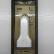 Автомобільний зарядний REMAX 3 USB 3,6A (CC-301)
