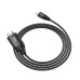 Адаптер перехідник Hoco UA16 4K Type-C to HDMI 2m темно-сірий